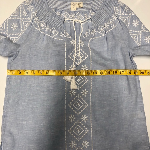 Joie long sleeve tassel tie neck xs - Picture 5 of 9